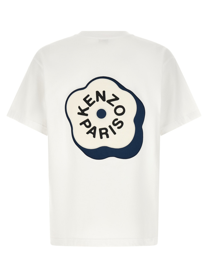 Kenzo - graphic crew neck silk nylon t shirt