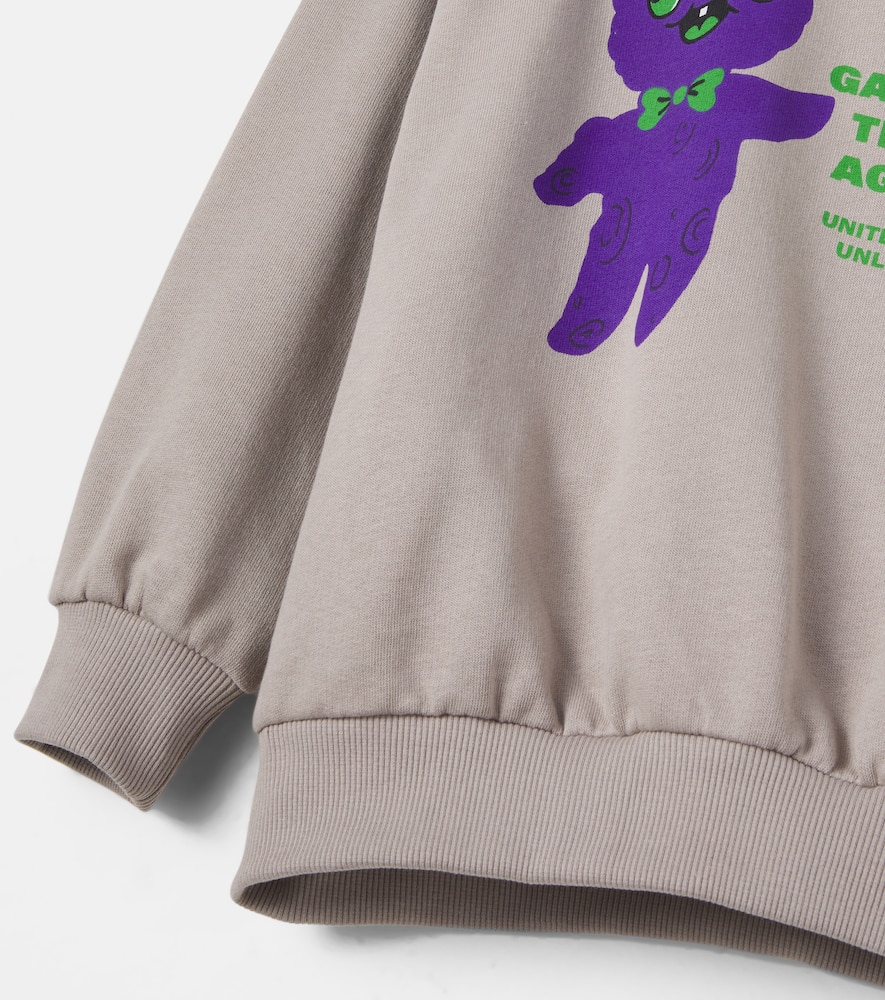 Alien cotton jersey sweatshirt