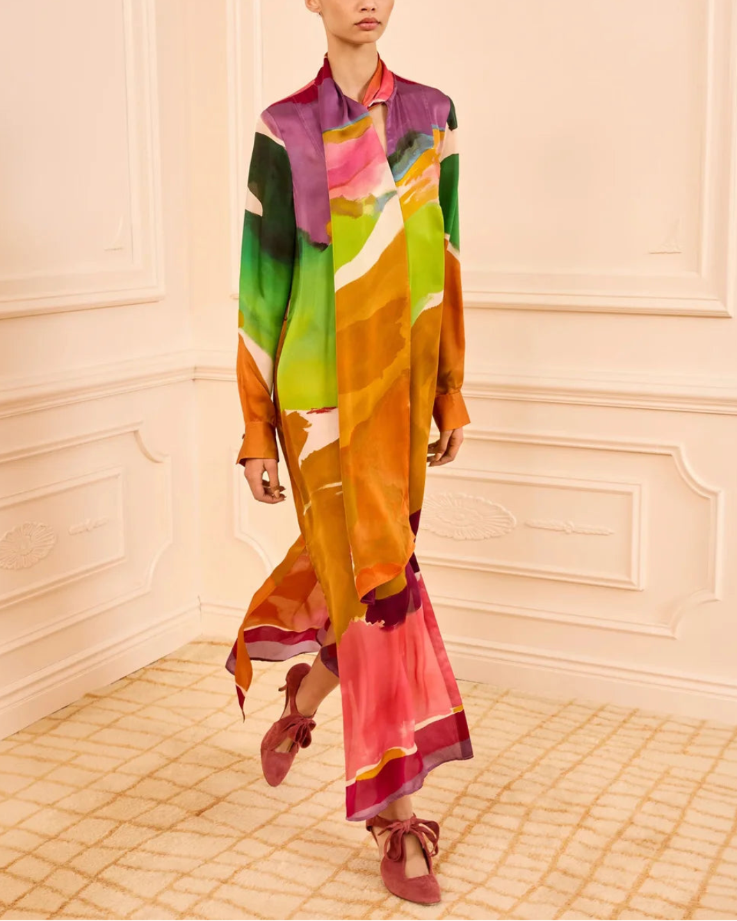 Critique Silk Dress