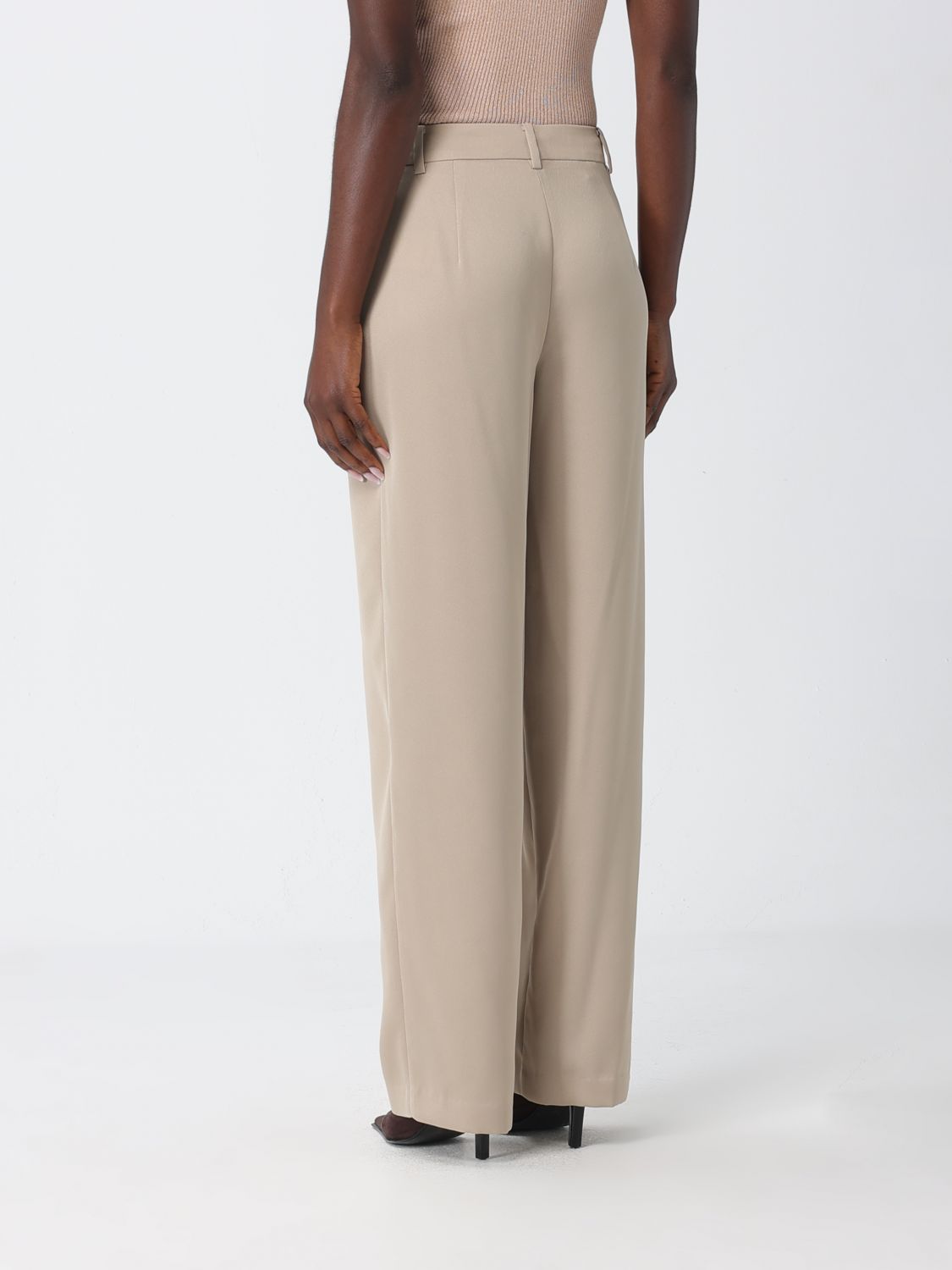 Pants Woman color Sand