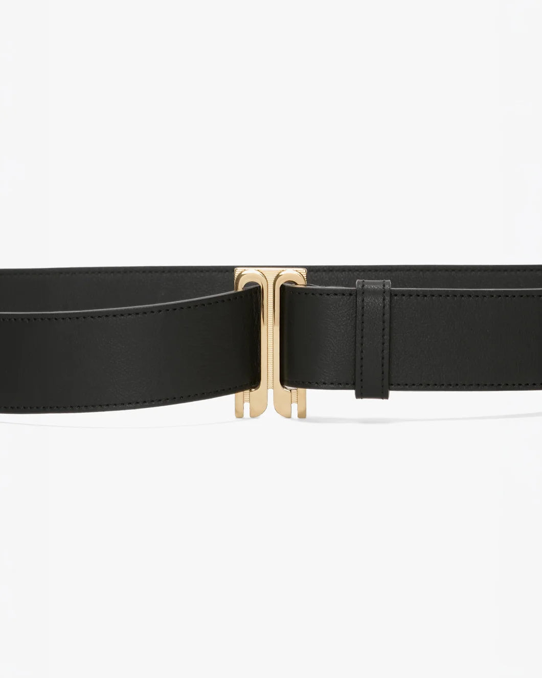 Dorian Tuxedo Belt In Black Soft Leather