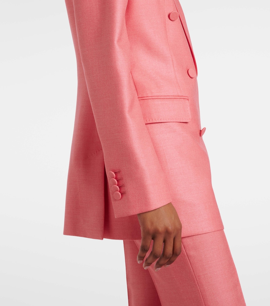 Gavin silk and wool blazer