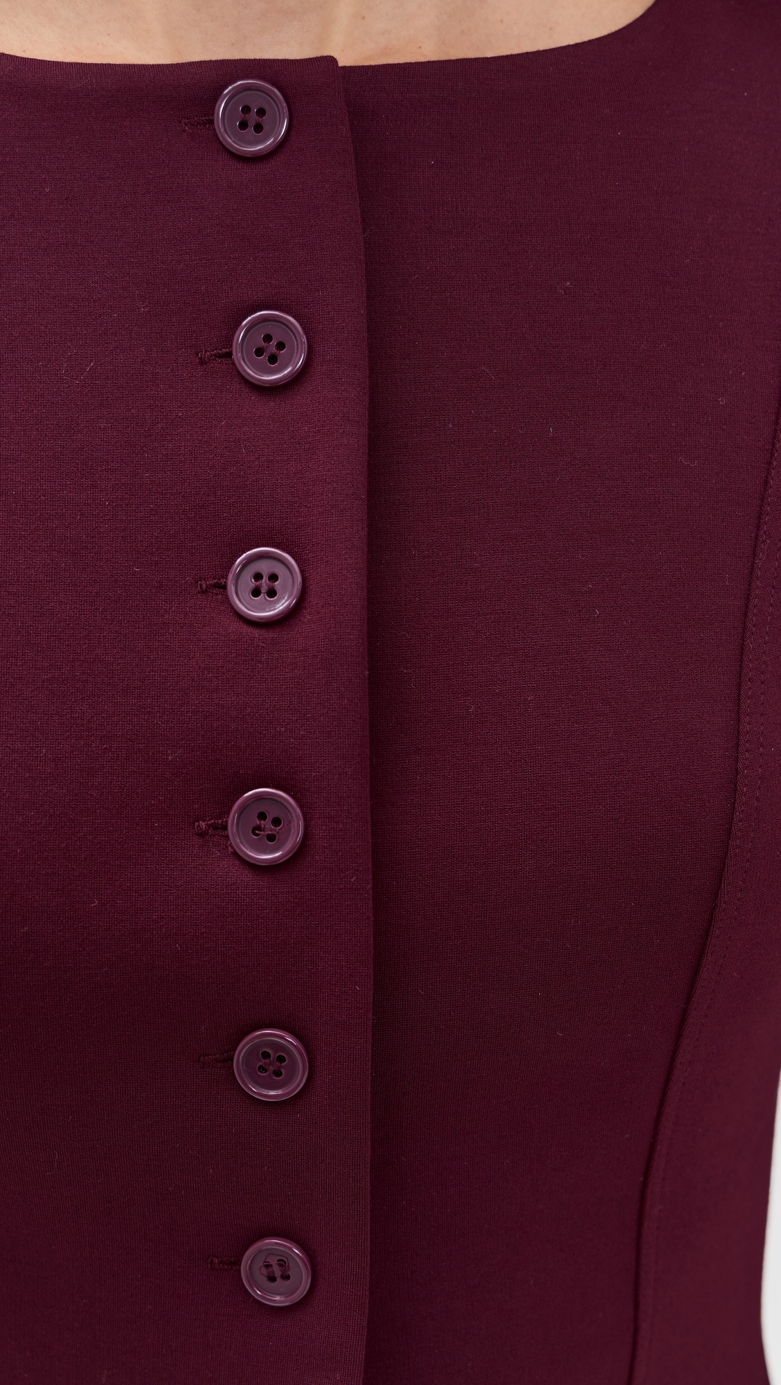 Bonnie Ponte Blazer Oxblood