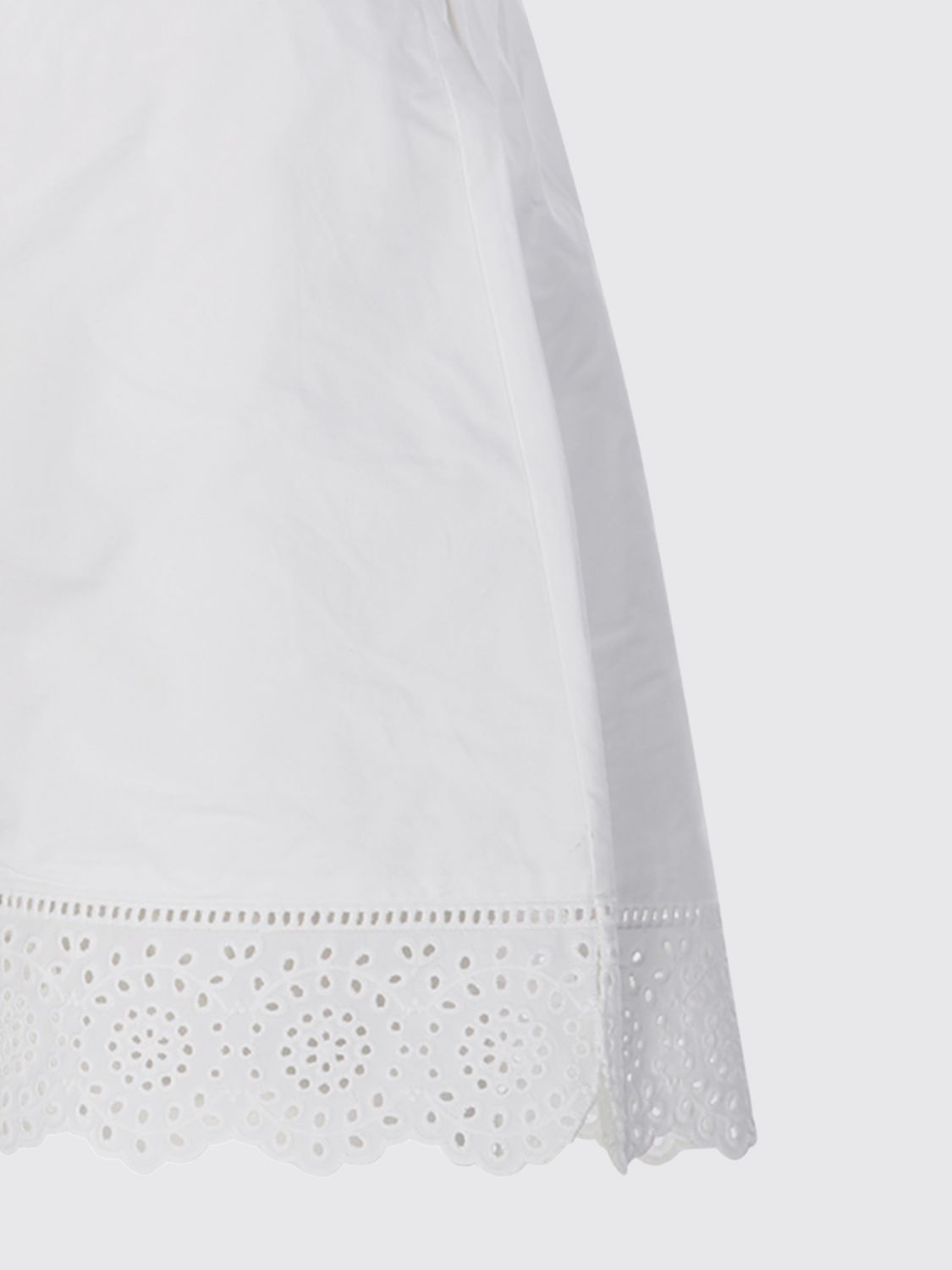 Greta Eyelet Hem Shorts
