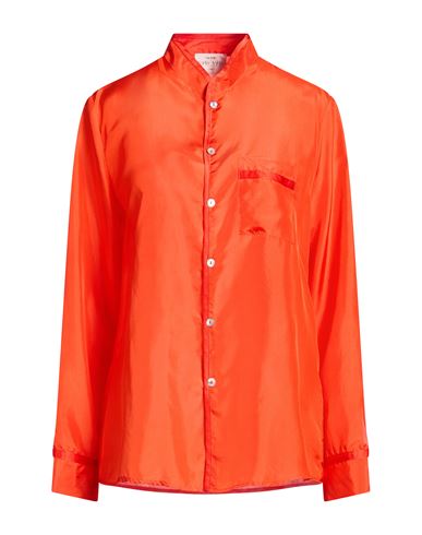 Forte_forte Woman Shirt Orange Size 1 Silk
