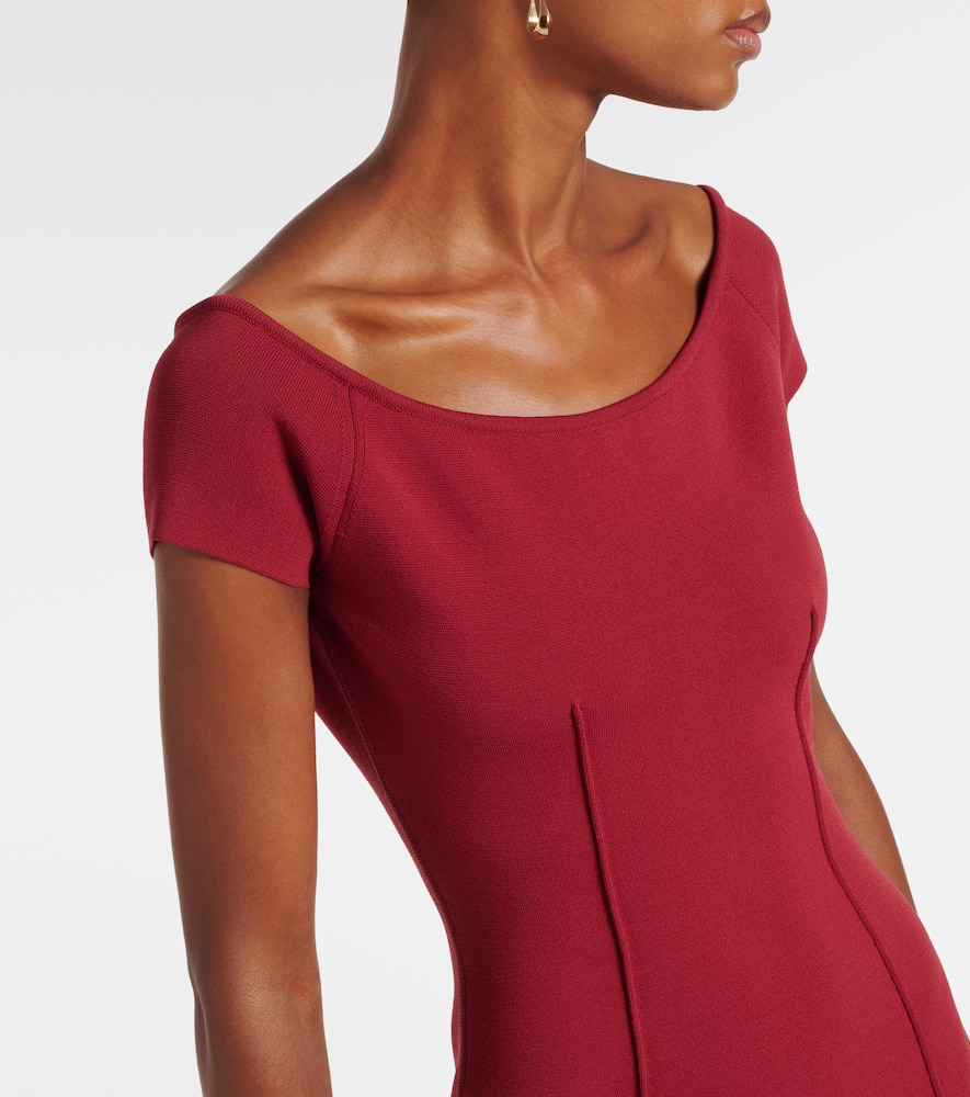 Foin jersey midi dress