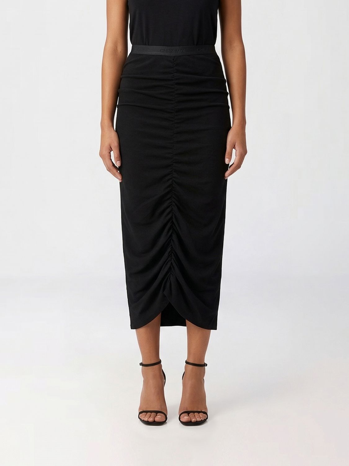 Skirt Woman color Black