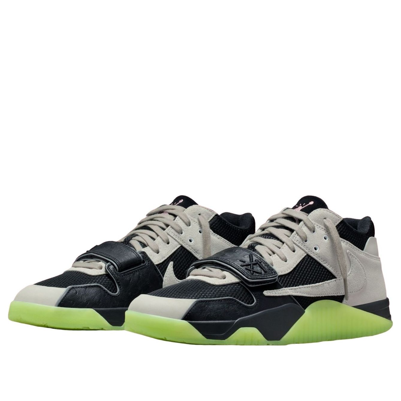 Air x Chase B x Travis Scott Jumpman Jack TR 'Black Night Silver'