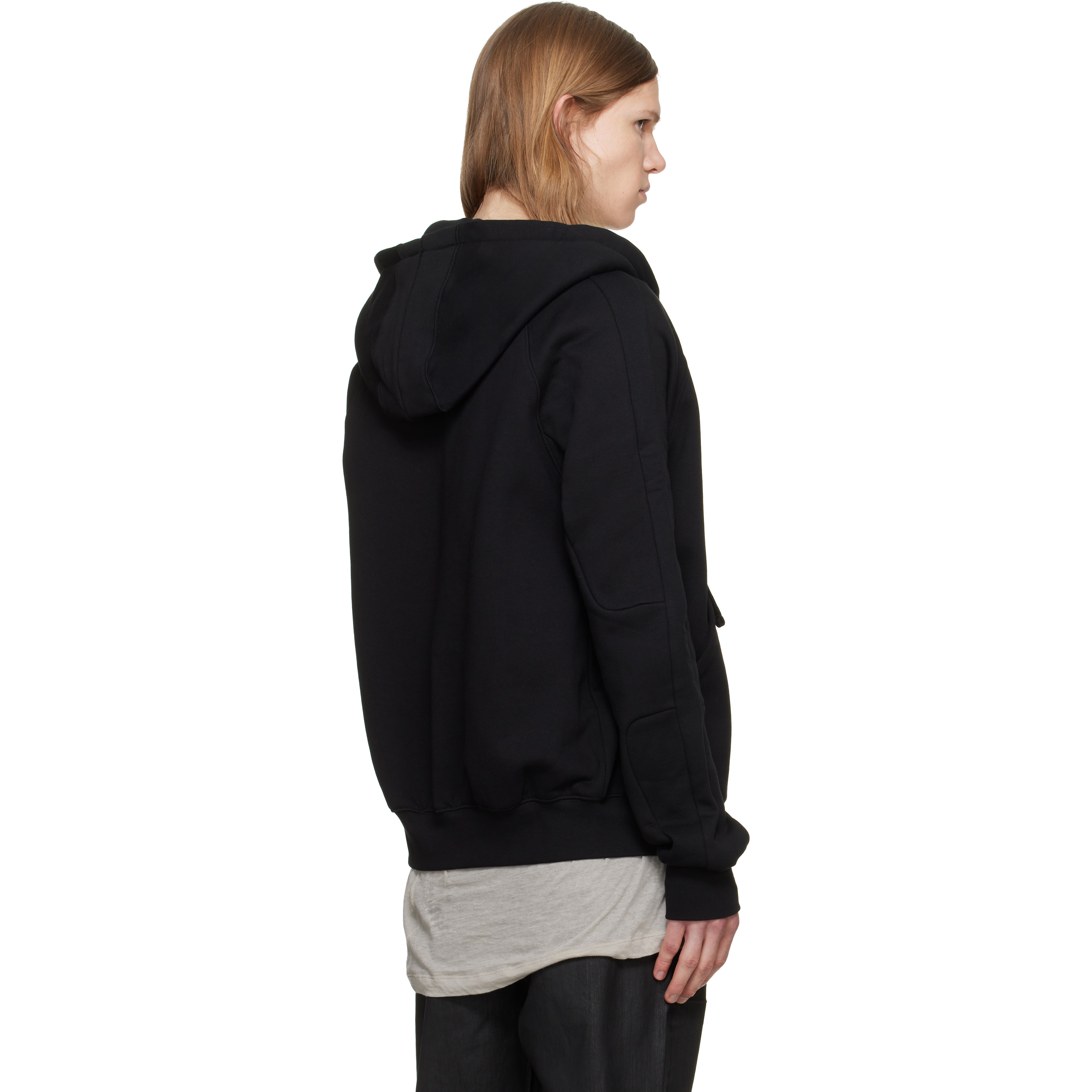 Black MSJ 711 Hoodie