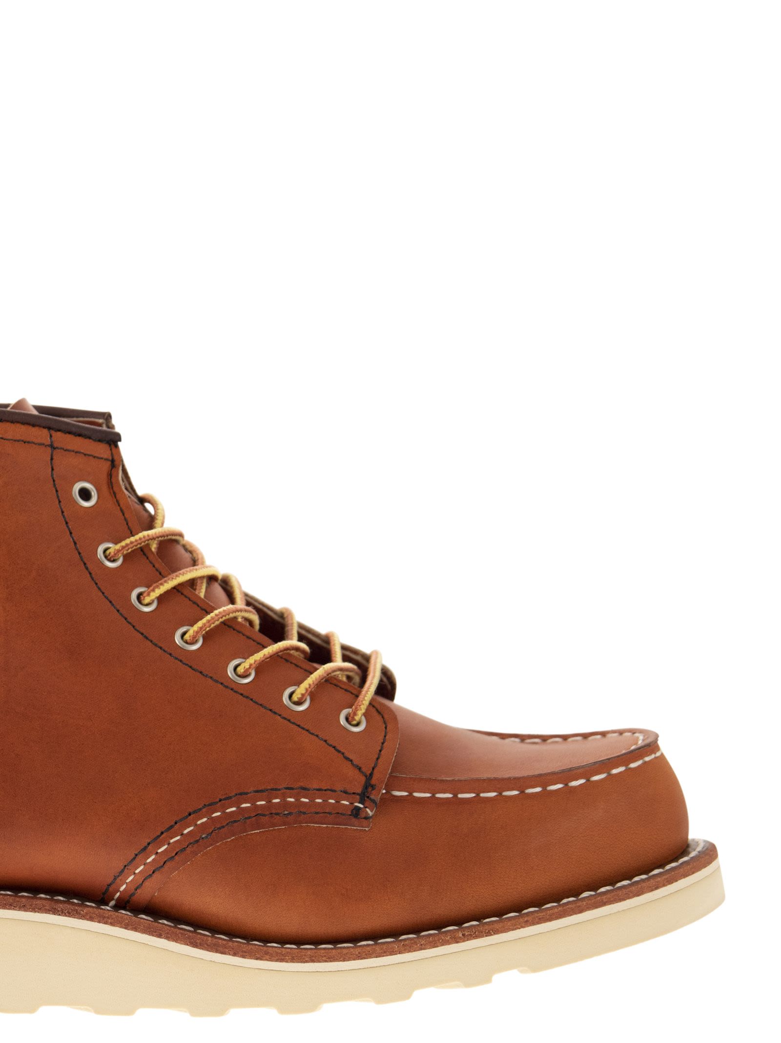 Red Wing Classic Moc Leather Lace Up Boot