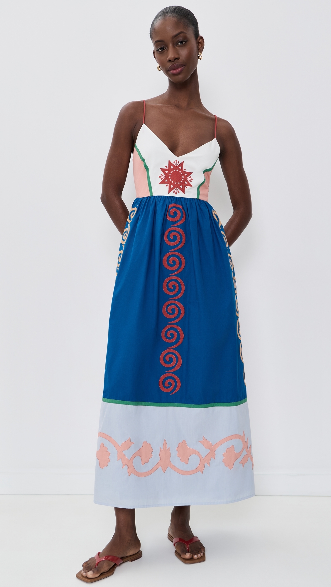 Amelia Maxi Dress Blue