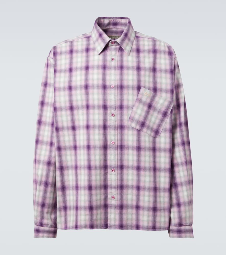 Checked cotton shirt