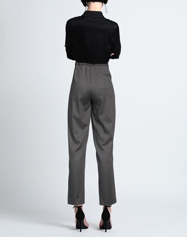 Niū Woman Pants Grey Size XS Polyester, Viscose, Virgin Wool, Elastane
