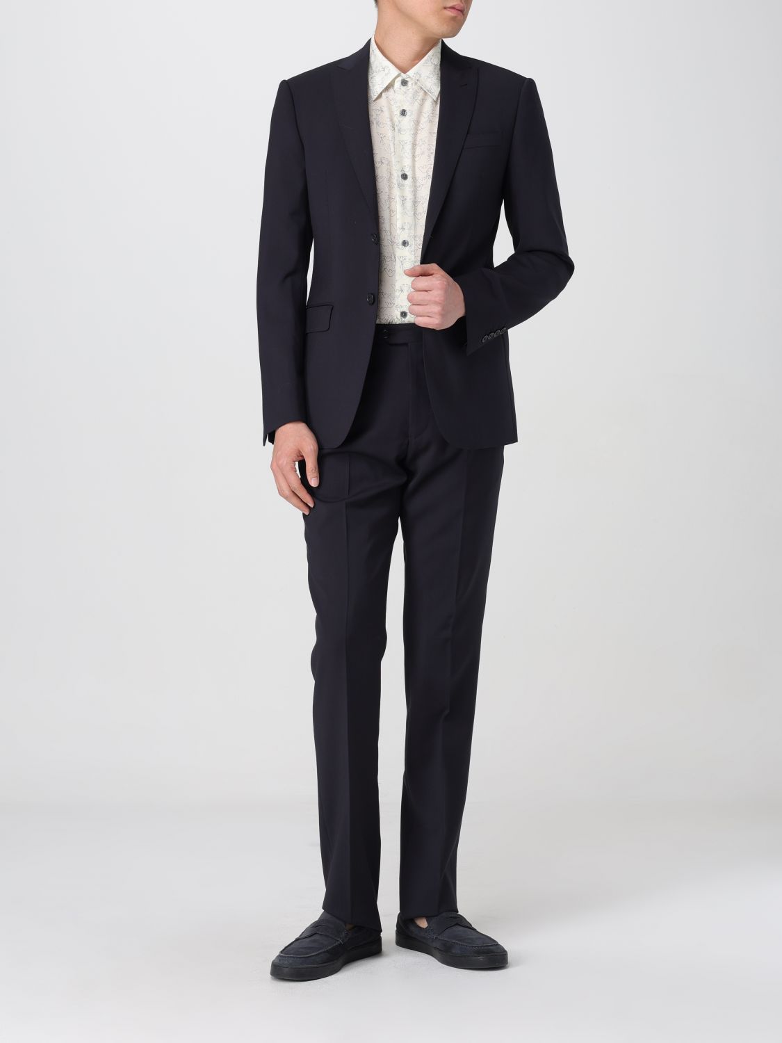 Suit EMPORIO ARMANI Men color Navy