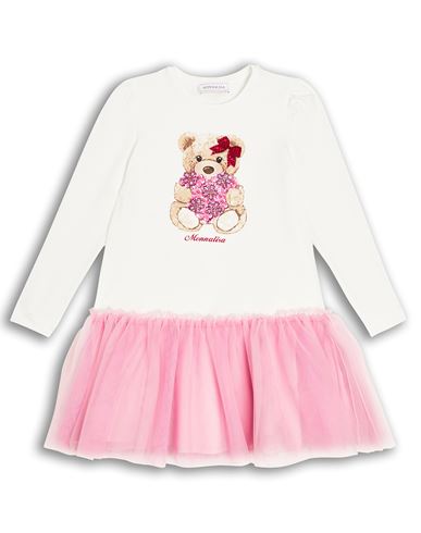 Kid Girl Kids' dress Pink Size 12 Cotton, Polyamide