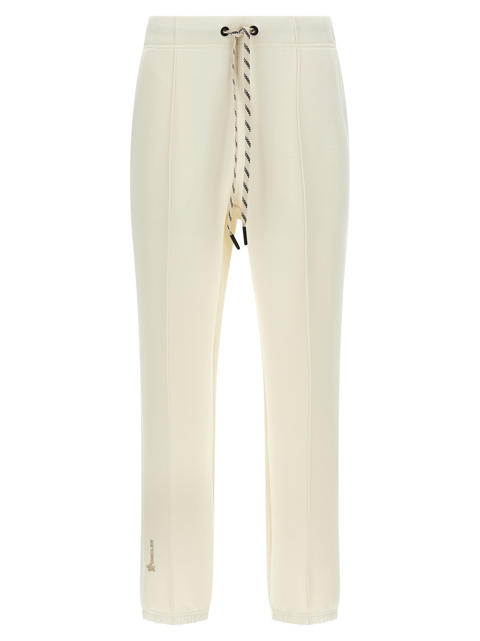 Stretch Polyester Joggers — White