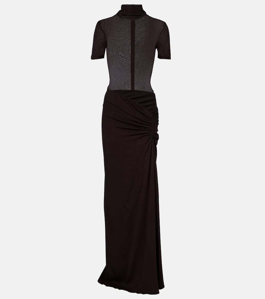 Jersey maxi dress