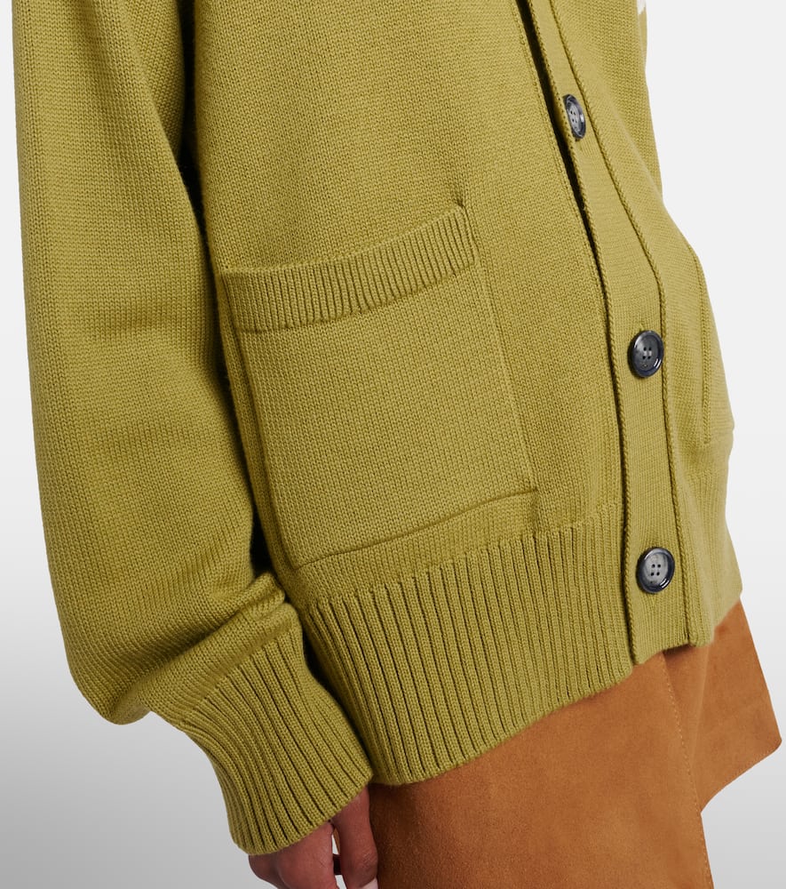 Ami de Caur wool and cotton cardigan