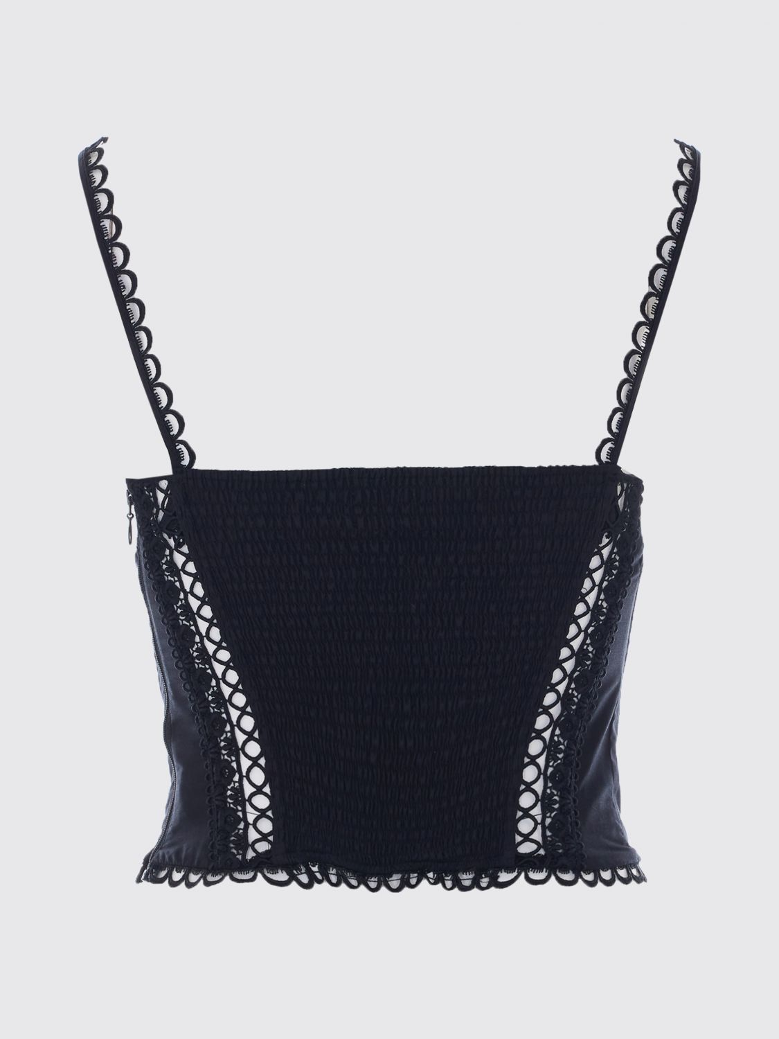Top Woman color Black