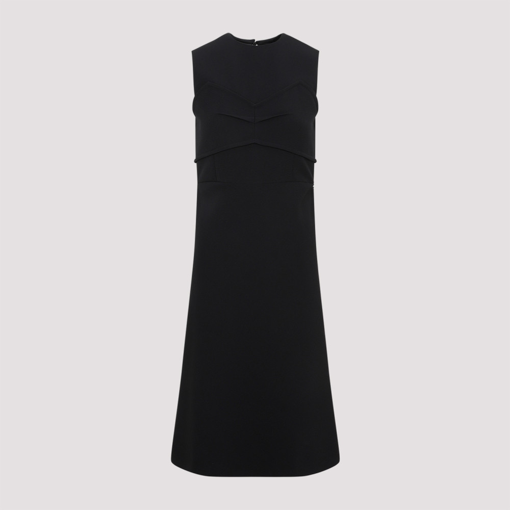 Black Mirto Polyester Dress