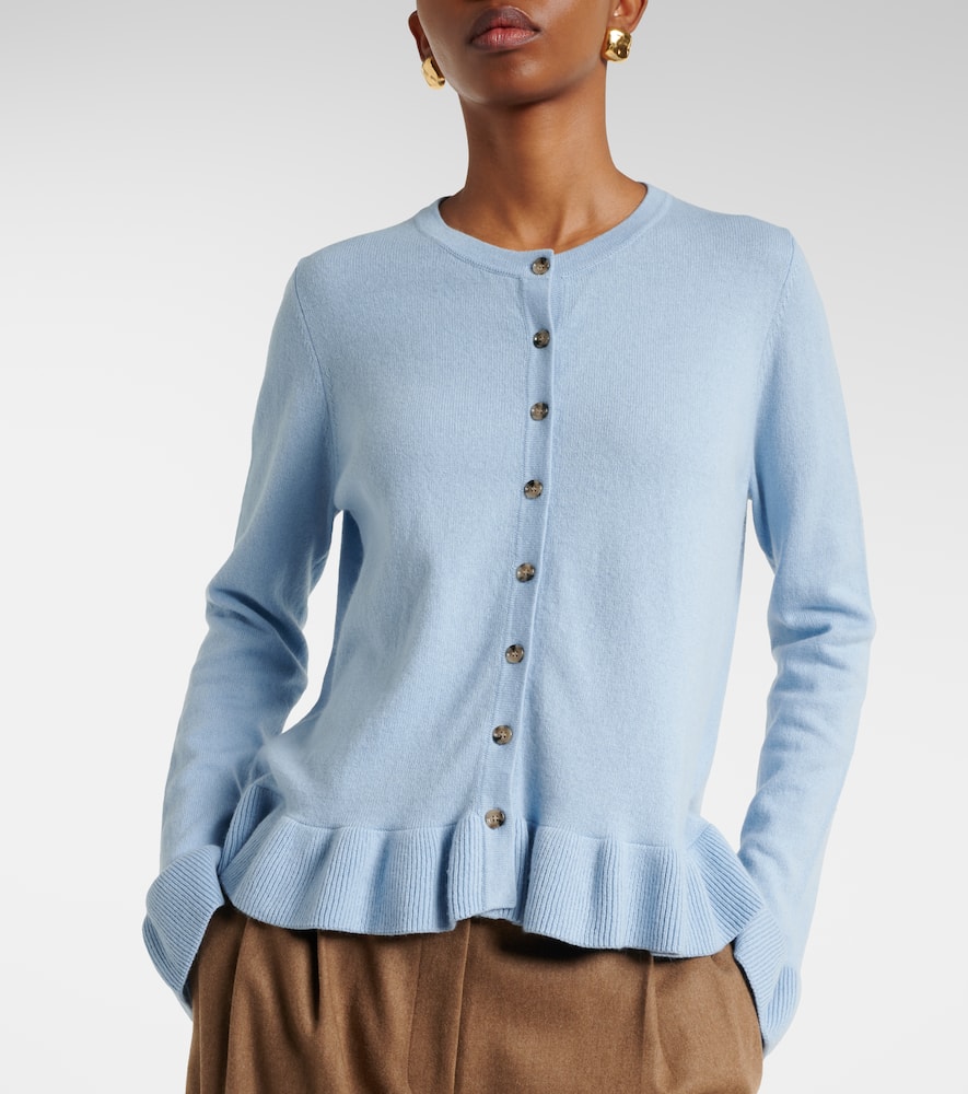 Cotton and cashmere cardigan