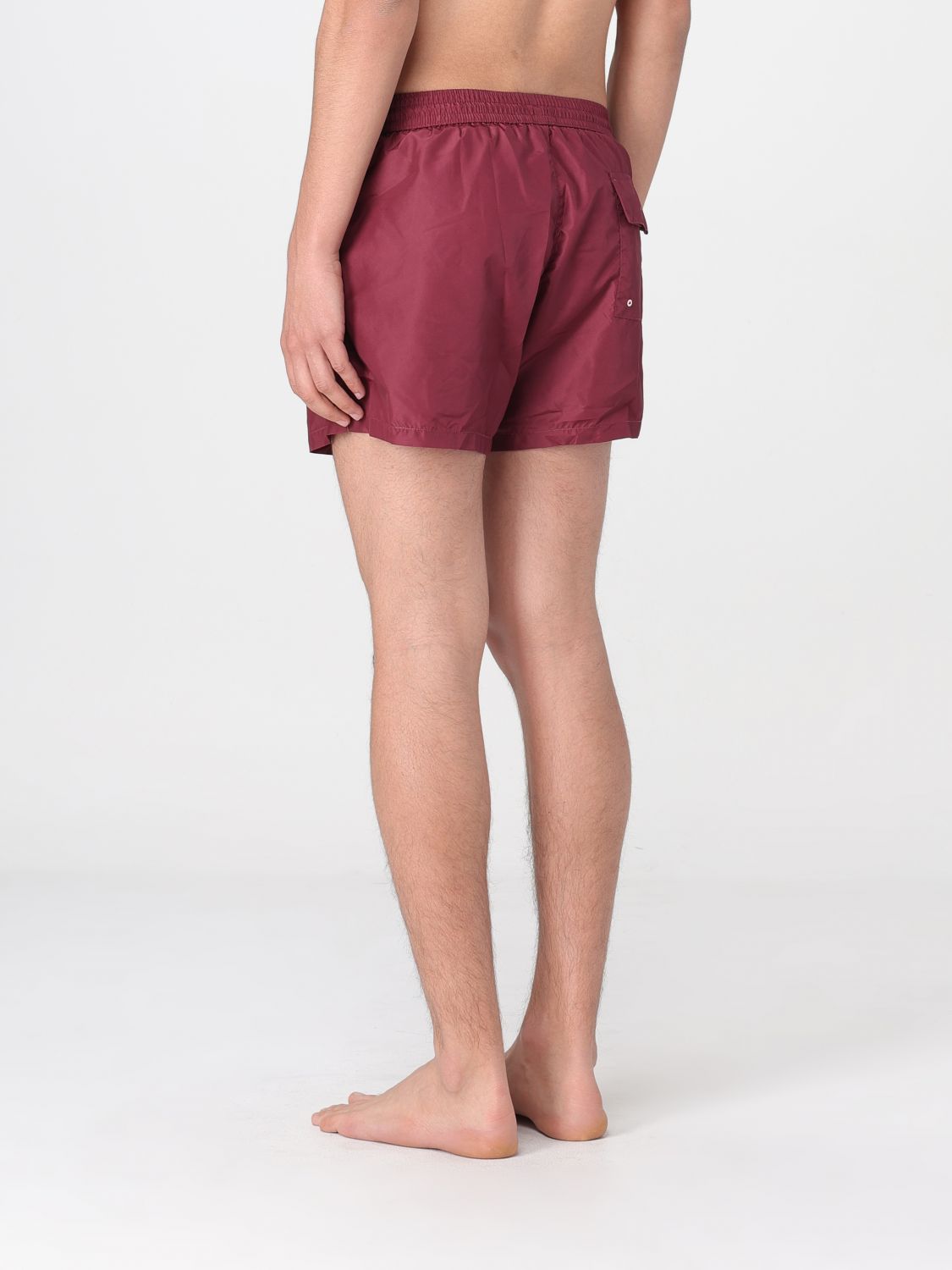 Swimsuit Men color Burgundy