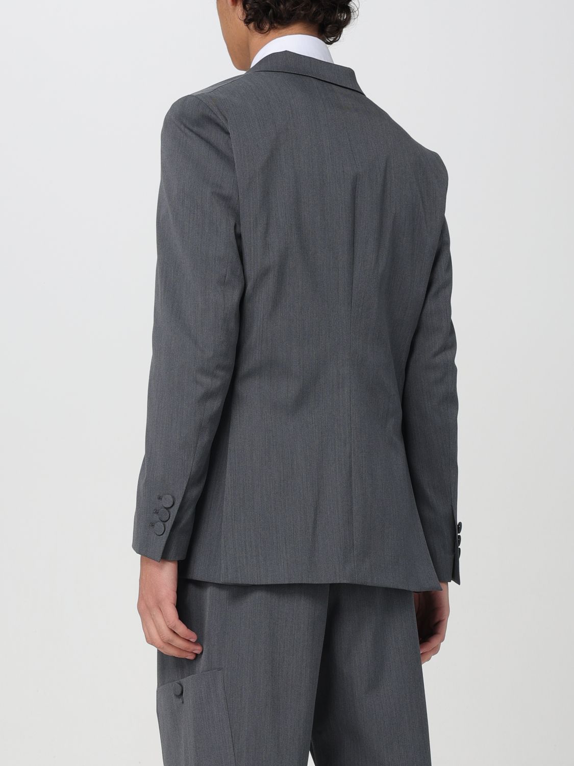 Blazer Men color Grey