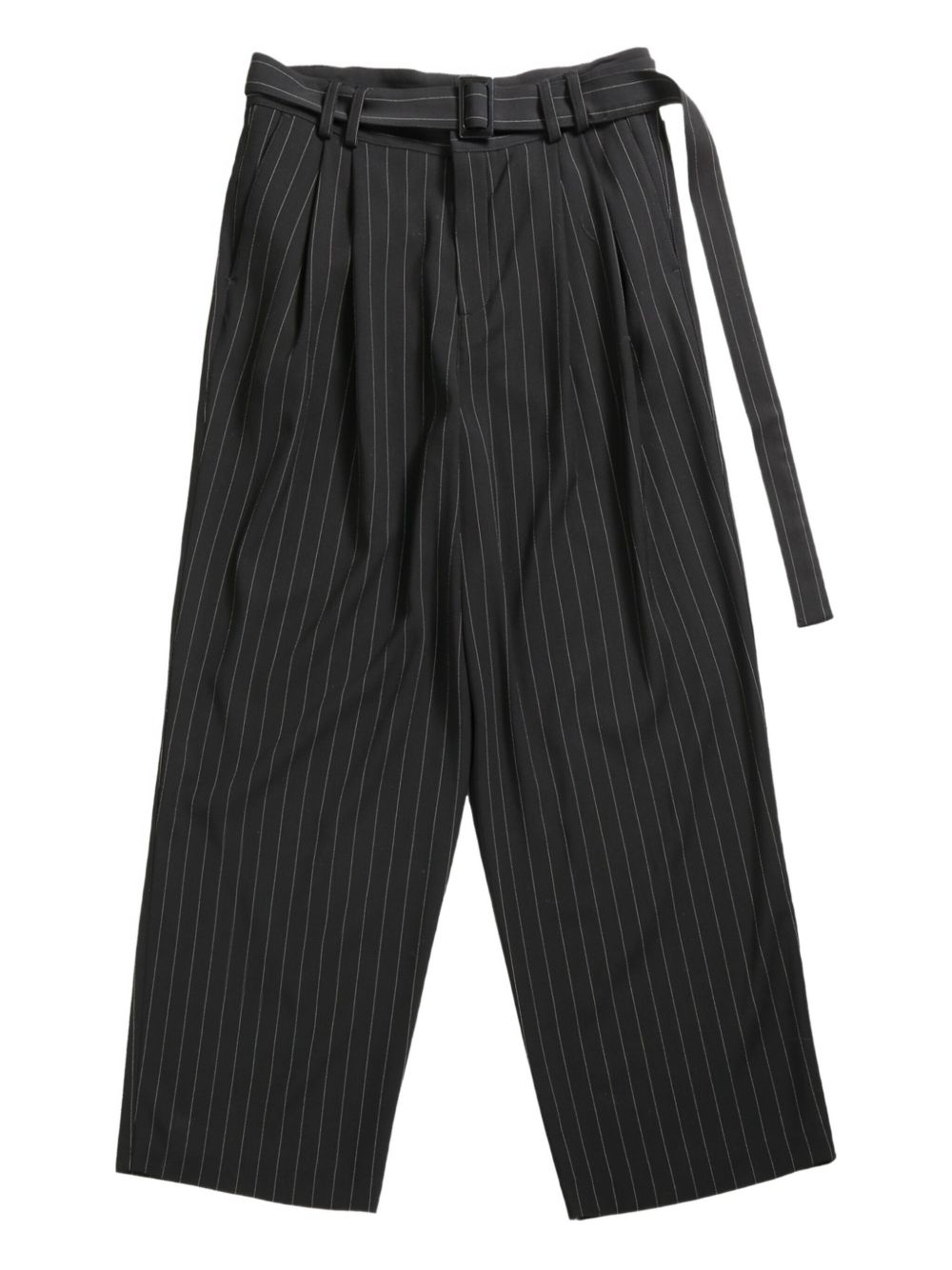 LGN LOUIS GABRIEL NOUCHI pinstriped trousers - Black