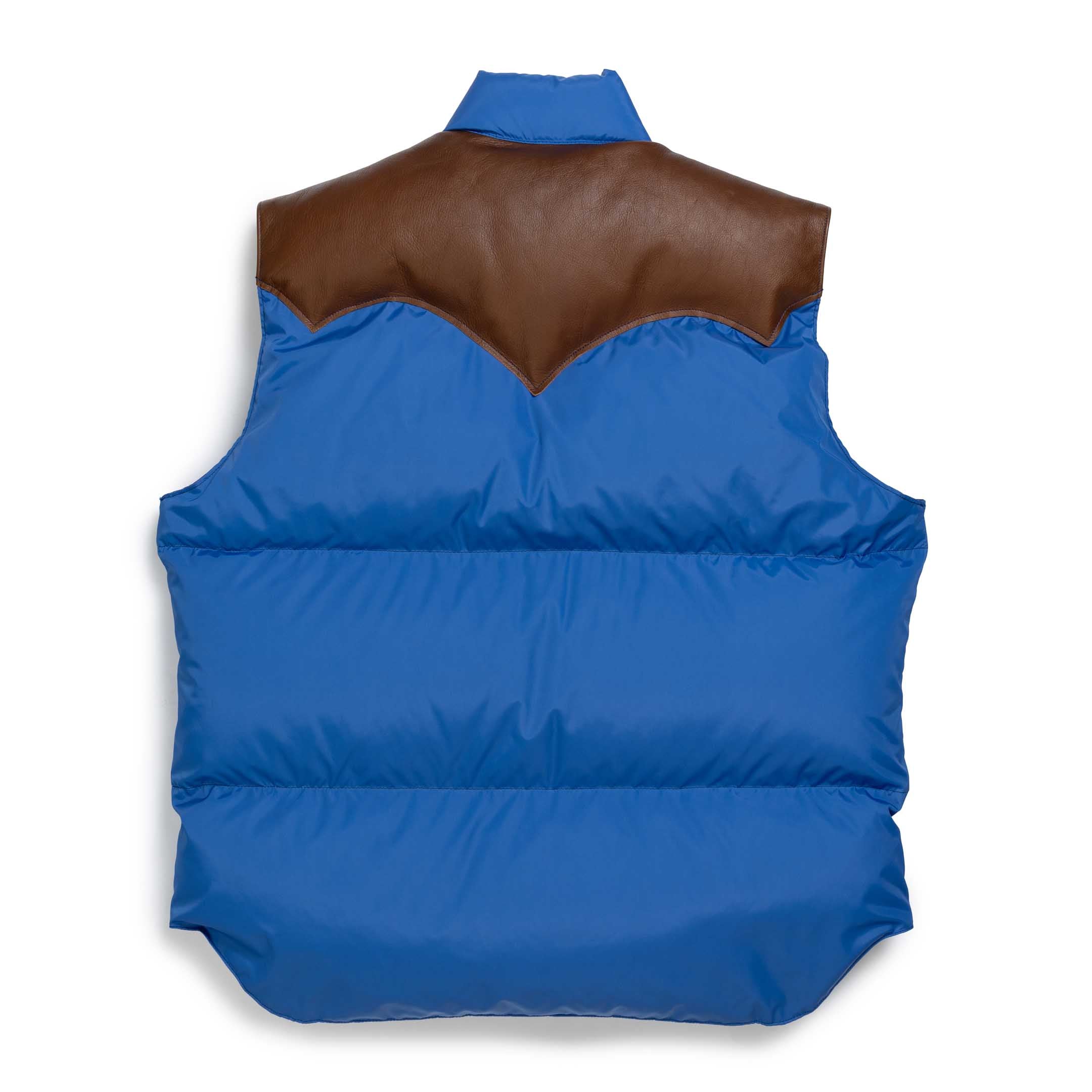 For Clutch Cafe Down Vest Blue