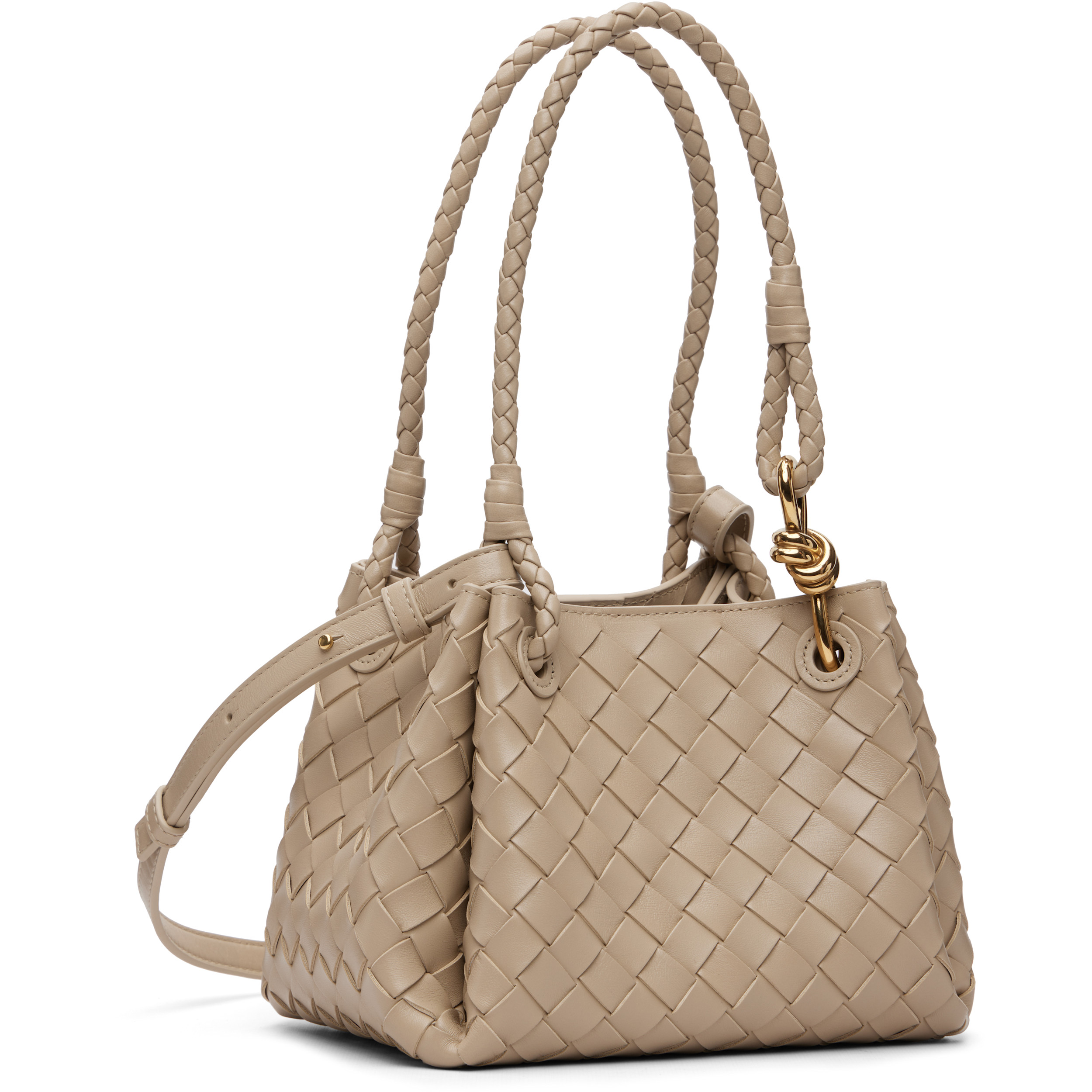 Beige Small Parachute Bag