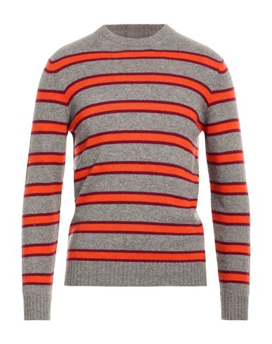 Man Sweater Grey Size 38 Polyamide, Wool, Viscose, Cashmere