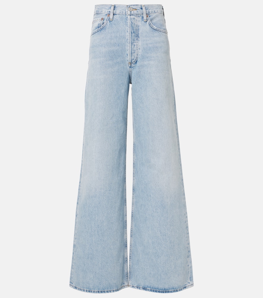 Dame Jean high-rise wide-leg jeans