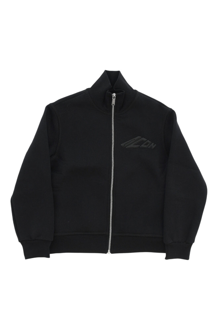 Boys Black Regular-fit Jacket