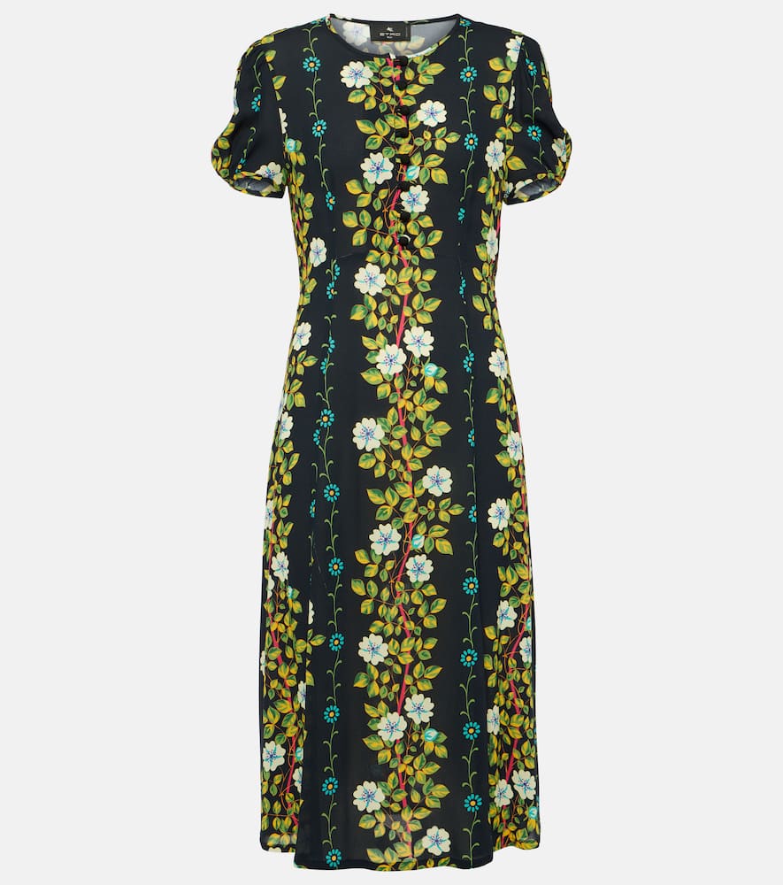 Floral midi dress