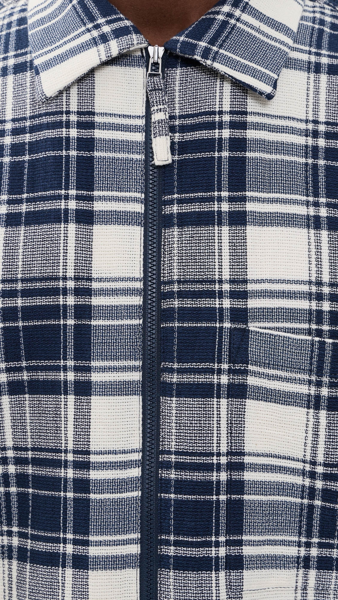 Zip Shirt Navy