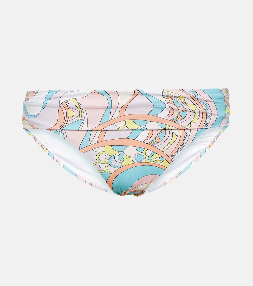 Brussels printed bikini bottoms