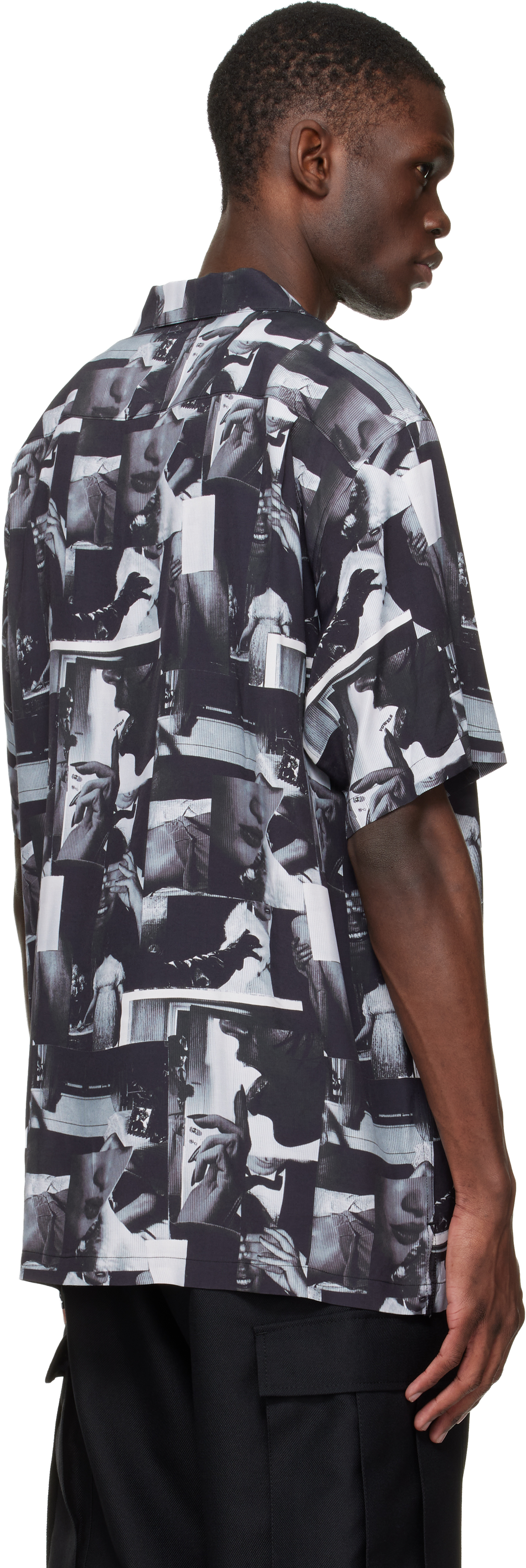 Black Printed Still Shirt