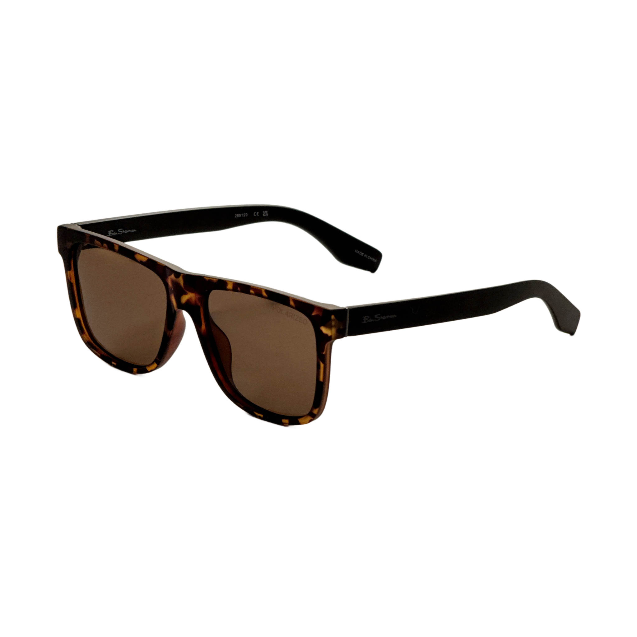 Men's 56mm Brown Sunglasses