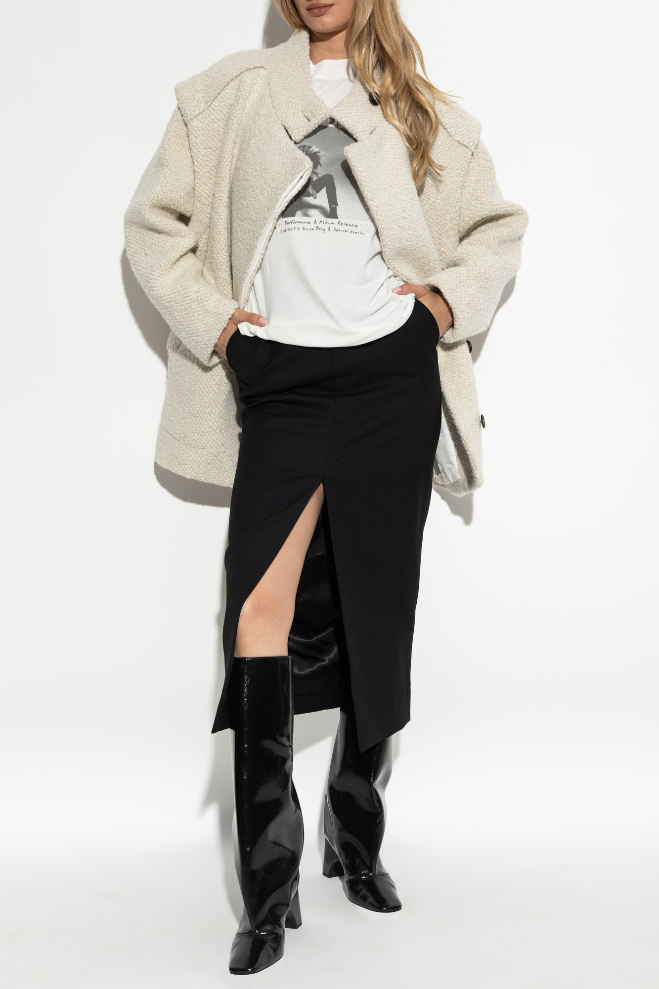 Coat `Pavina`, Women's, Cream