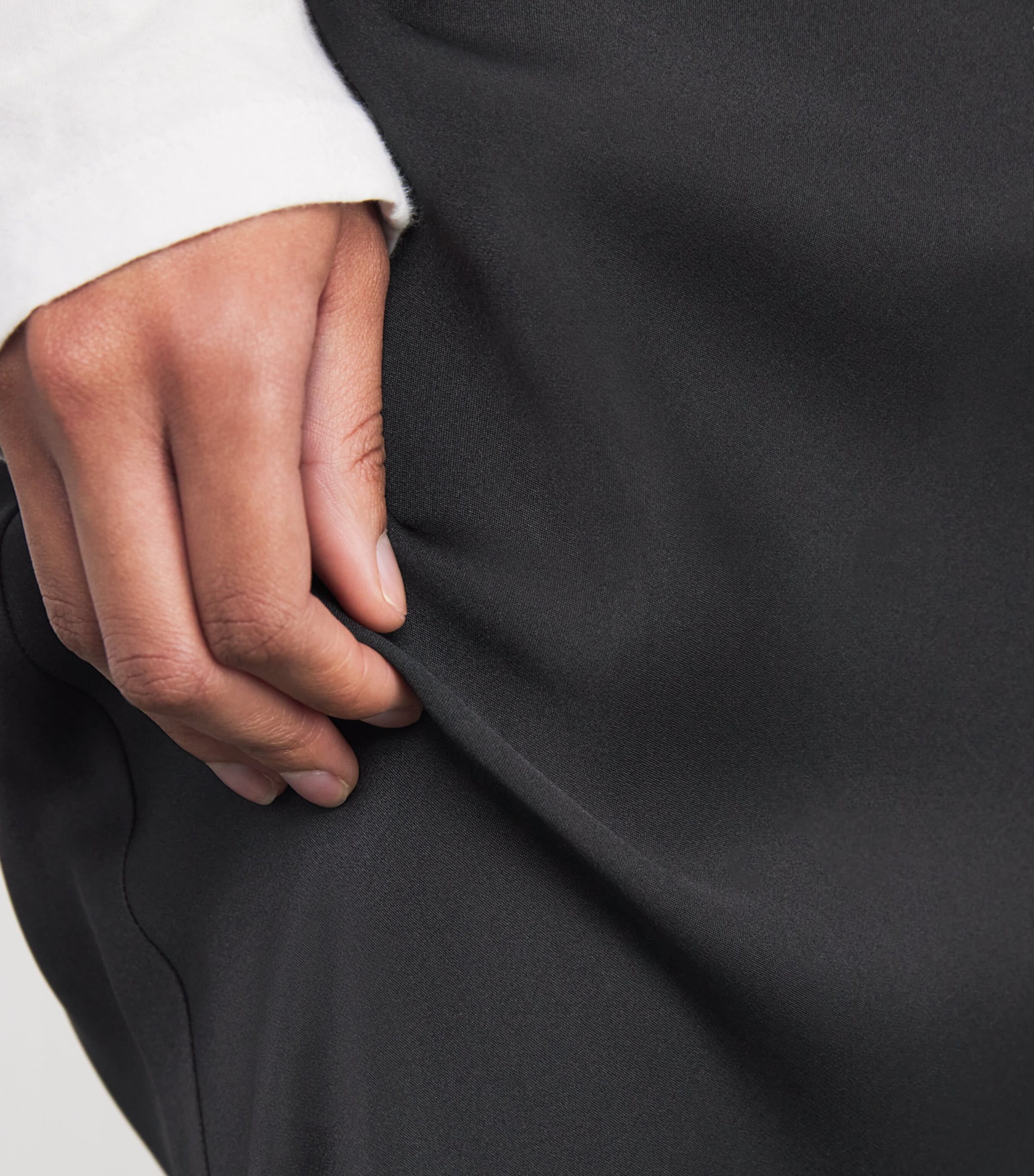 Anine Bing Silk Bar Maxi Skirt