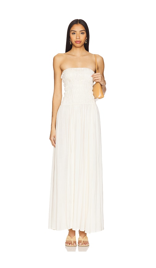 Tularosa x Emma Rose Itzayana Maxi Dress in Ivory.  XS. Also in L, M