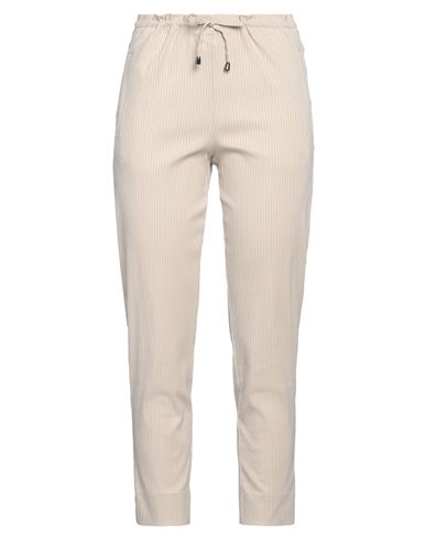 Nenè Woman Pants Beige Size 0 Cotton, Polyester, Elastane
