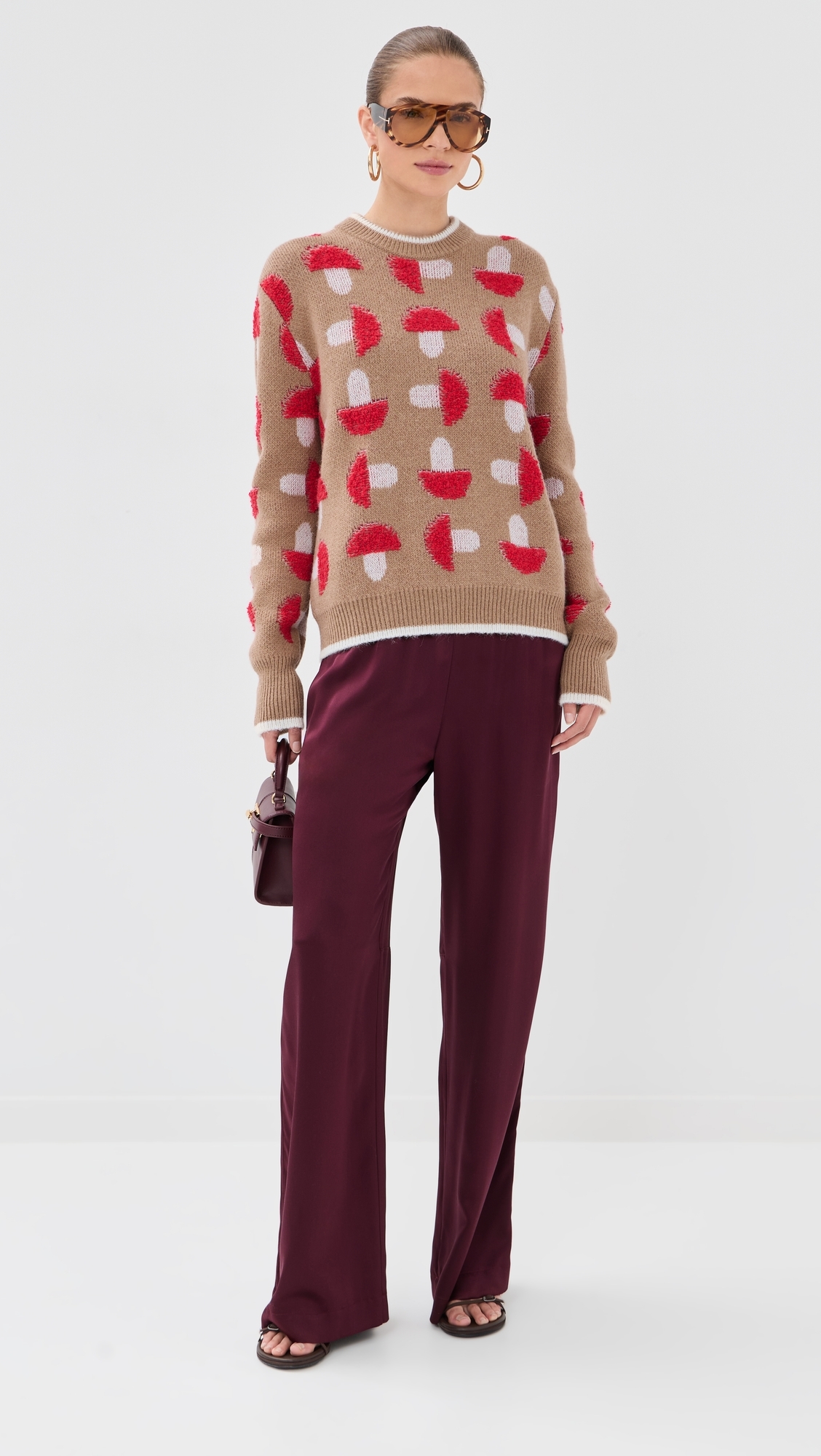 Fun Guy Sweater Camel