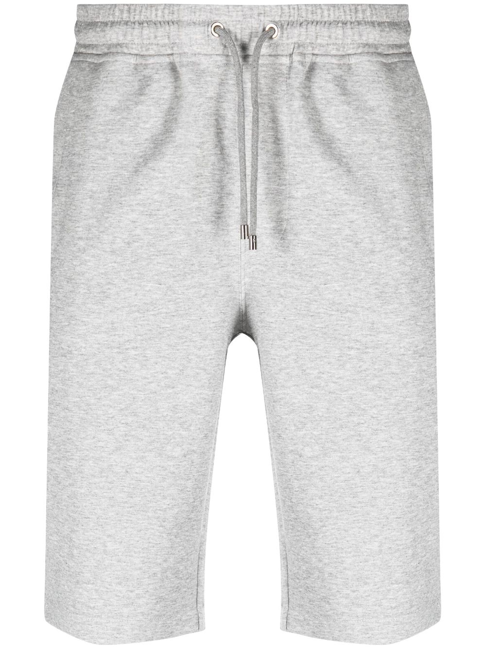 Drawstring cotton shorts - Grey
