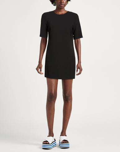 Woman Mini dress Black Size 10 Polyester, Elastane