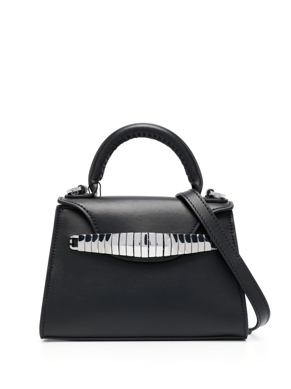 Structured mini-cross body bag - Black