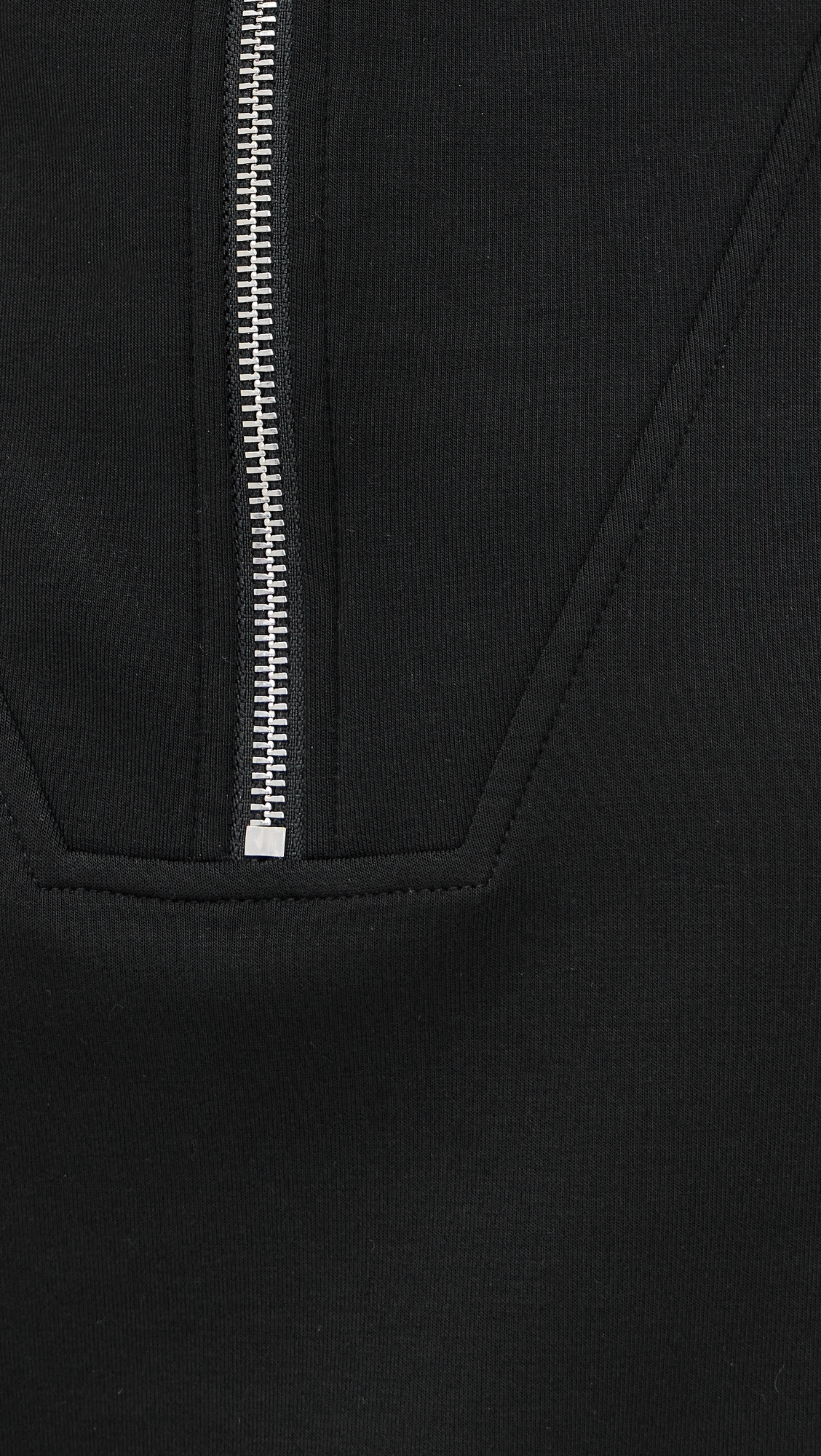 Hawley Half-Zip Sweatshirt Black
