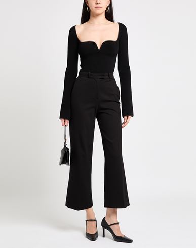 Woman Pants Black Size 2 Viscose, Polyamide, Elastane