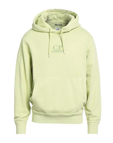 C. p. Company Man Sweatshirt Light green Size M Cotton