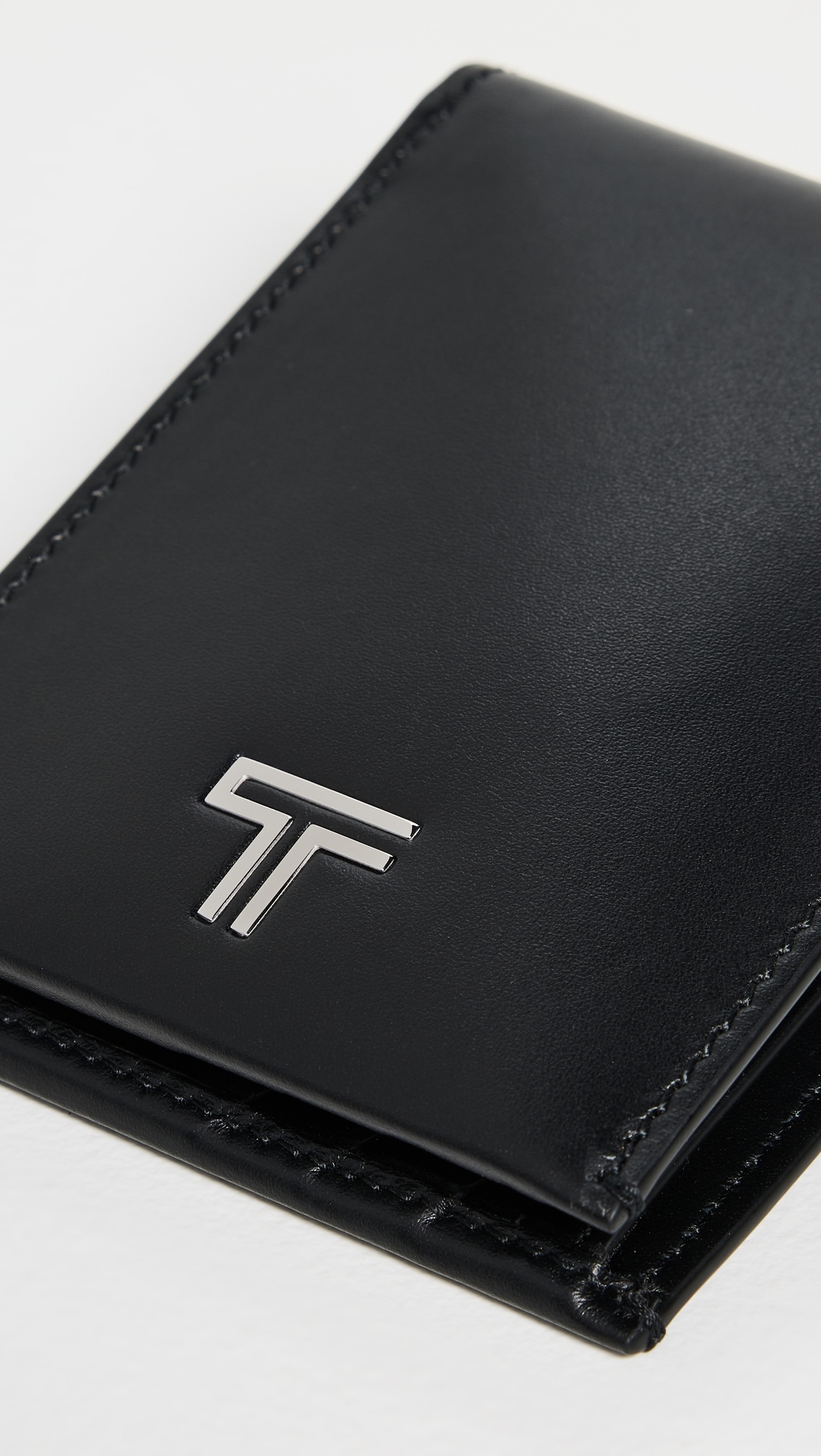 Double Billfold Wallet Black Noir One Size